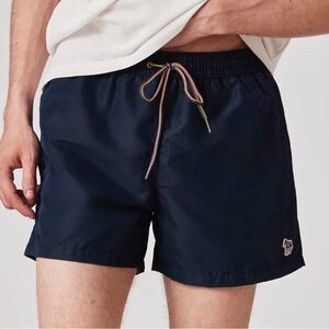 Paul Smith Zebra Logo Swim Trunks NWOT